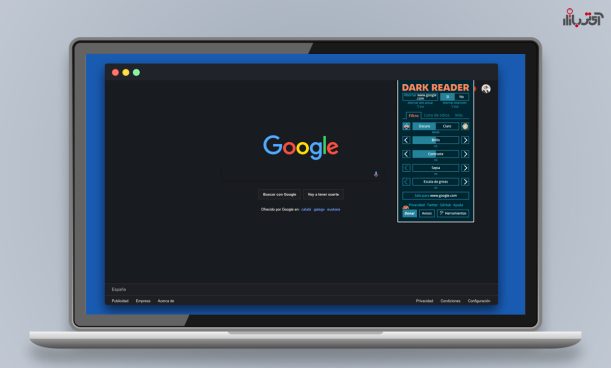 افزونه Dark Reader دارک مود برای کروم