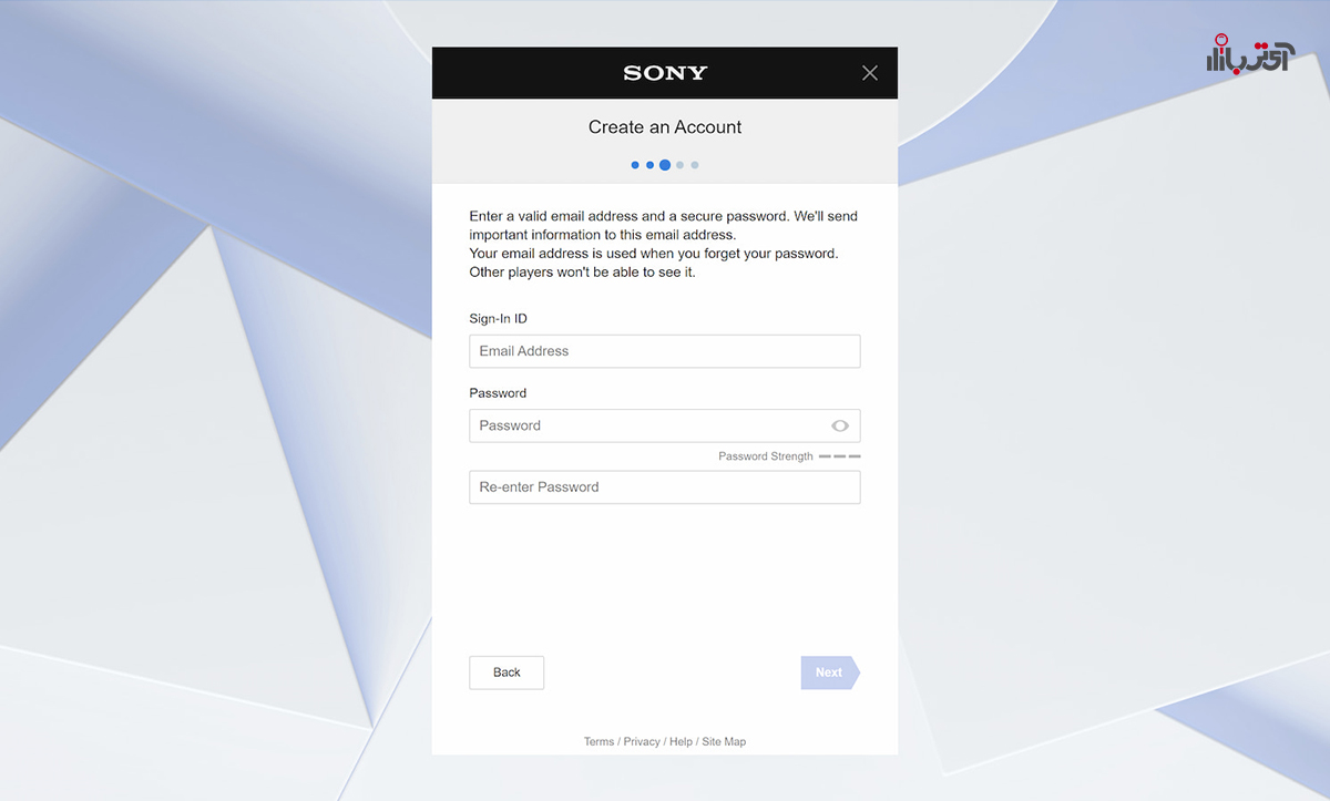 آموزش ساخت اکانت PSN