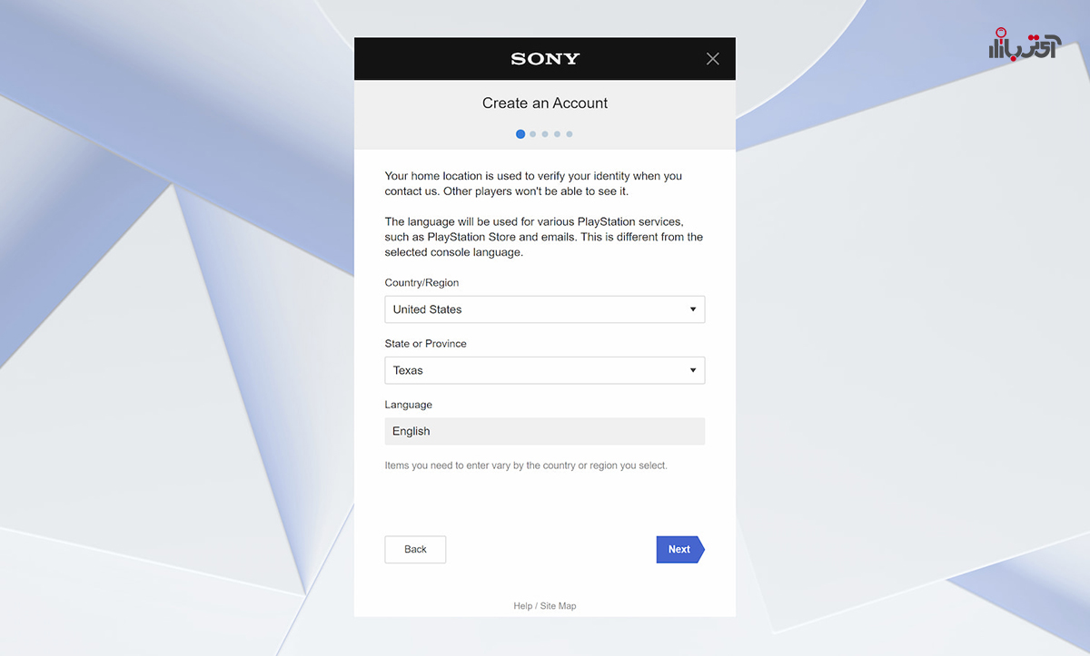 آموزش ساخت اکانت PSN