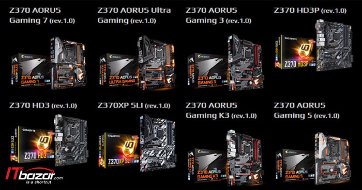 مادربرد گیمینگ گیگابایت AORUS Z370