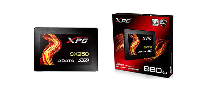 حافظه اس اس دی 960 گیگابایت ای دیتا XPG SX950