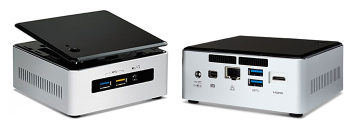 مینی پی سی اینتل NUC5i3RYH Core i3 8GB 1TB 64SSD