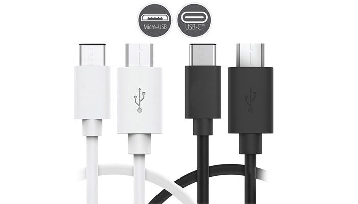 کابل شارژر میکرو یو اس بی کی نت پلاس USB-C