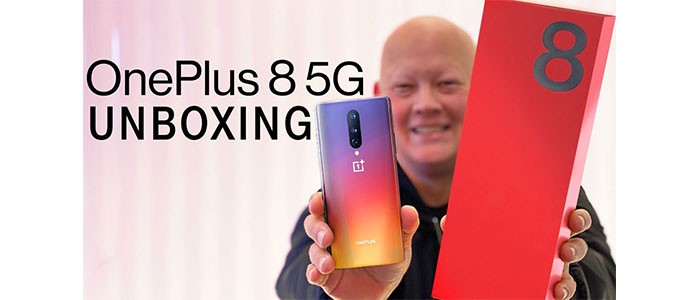 آنباکسینگ گوشی موبایل وان پلاس OnePlus 8 5G 128GB دو سیم کارت