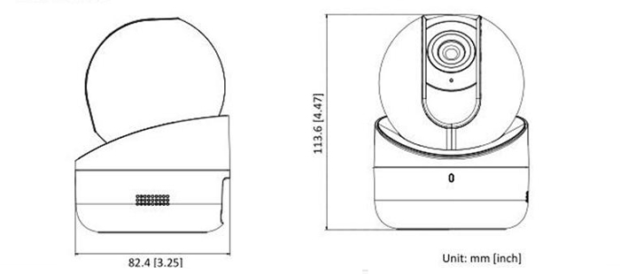 دوربین مداربسته آی پی وایرلس هایک ویژن DS-2CV2Q21FD-IW