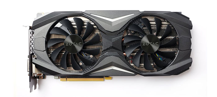 کارت گرافیک زوتاک GeForce GTX 1070 AMP Edition