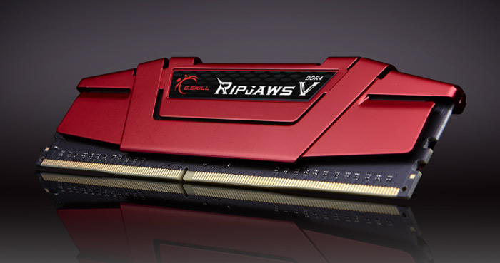 رم کامپیوتر جی اسکیل 4 گیگابایت Ripjaws V DDR4