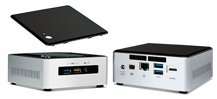 مینی پی سی اینتل NUC5i3RYH Core i3 16GB 1TB 128SSD