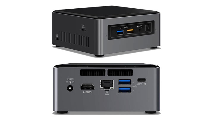 مینی پی سی اینتل NUC7i5BNH Core i5 8GB 1TB