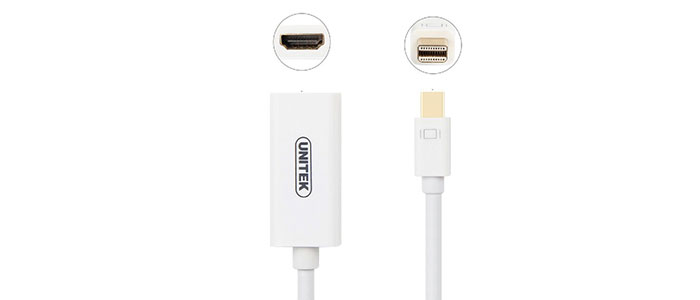 کابل مبدل Mini DisplayPort به HDMI یونیتک Y-6331