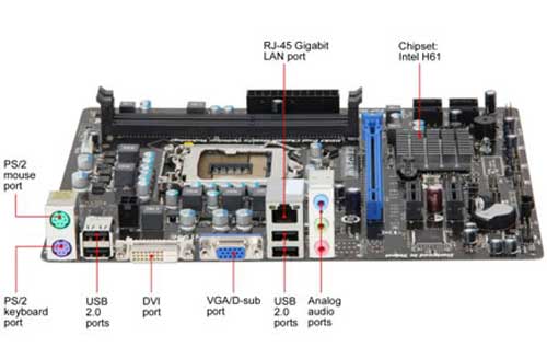 مادربرد ام اس آی MSI H61A-P35