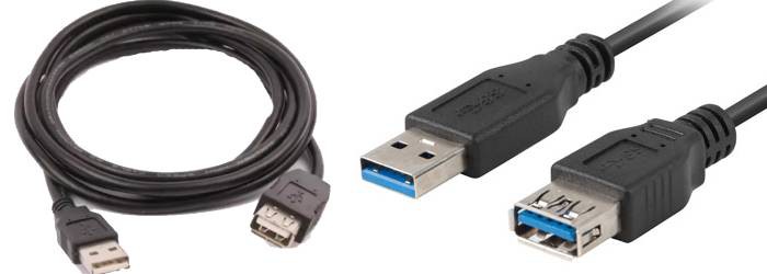 AM/AF 5M USB2 Extension Cable