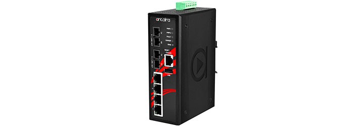 Antaira LMX-0602-S3 Industrial Managed Ethernet Switch