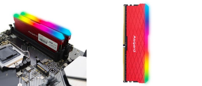 رم کامپیوتر Asgard Loki W2 DDR4 RGB 16GB 3000MHz