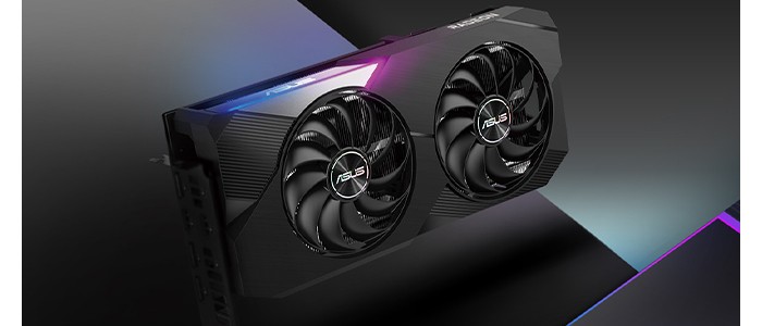 کارت گرافیک 12GB ایسوس Dual Radeon RX 6700 XT OC Edition