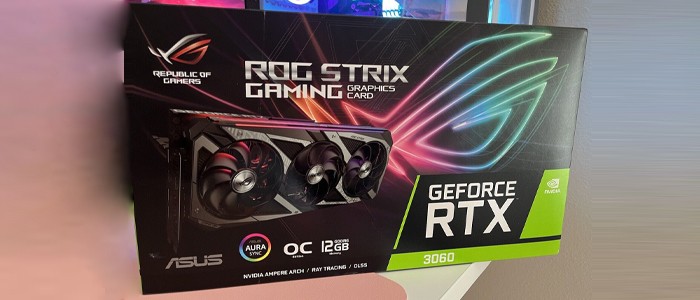 کارت گرافیک ایسوس ROG-STRIX-RTX3060-12G-GAMING 12GB