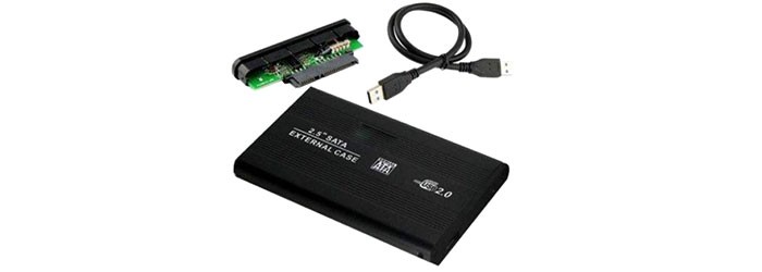 باکس تبدیل هارد 2.5 اینچ ساتا به USB 2 مدل ATA 