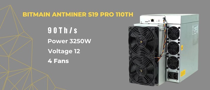 دستگاه ماینر بیت مین Antminer S19 90Th/s