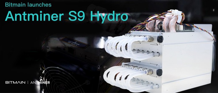 دستگاه ماینر بیت مین Antminer S9 Hydro 18Th/s