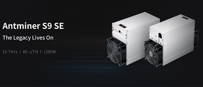 ماینر بیت مین Antminer S9 SE 16TH/s