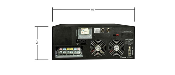 یو پی اس سه فاز فاراتل CAD10KX1-RT-4U