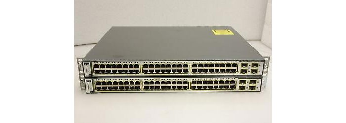 Cisco WS-C3750-48PS-S 48Port Switch