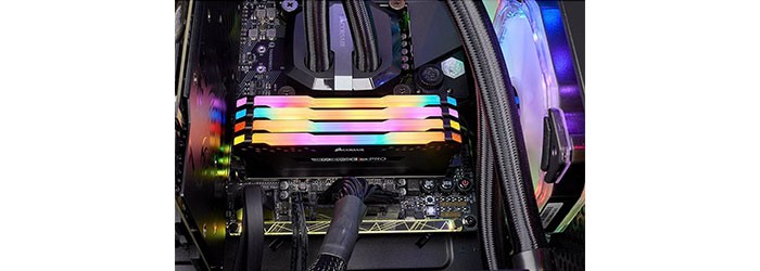 رم کورسیر VENGEANCE RGB PRO 64GB DDR4 3600 چهار کانالهCL18