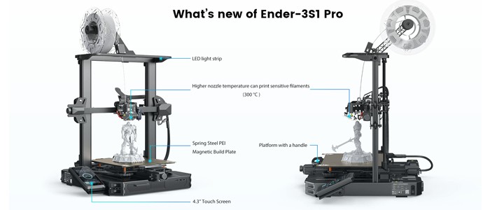 پرینتر سه بعدی Creality ENDER 3 S1 Pro