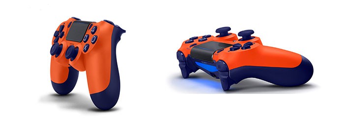 گیم پد بی سیم PS4 اسلیم DualShock 4 Orange