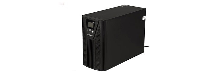 یو پی اس تک فاز آنلاین فاران Titan Plus 3KVA باتری خارجی