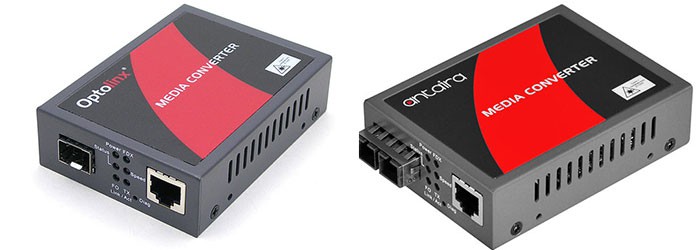 Antaira FCN-3112SC-S1 Managed Optical Fiber Media Converter