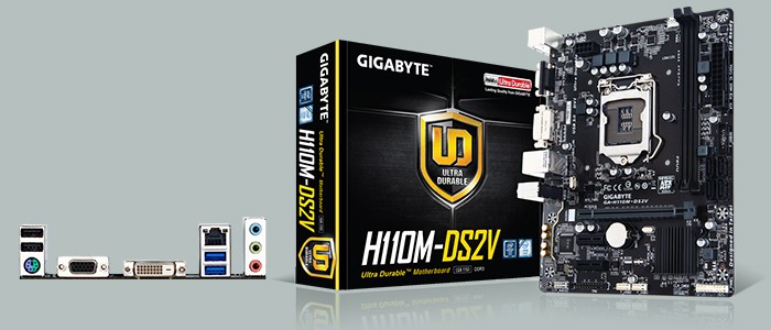 مادربرد Gigabyte GA-H110M-DS2V rev. 1.0