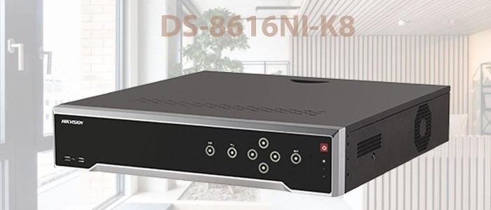 دستگاه NVR هایک ویژن DS-8616NI-K8 16CH