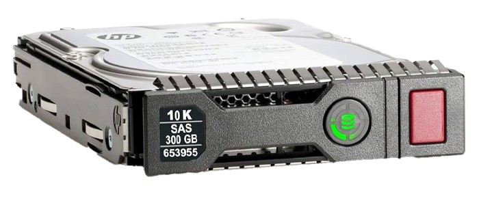 هارد سرور HP  300GB 6G SAS 10K 652564-B21