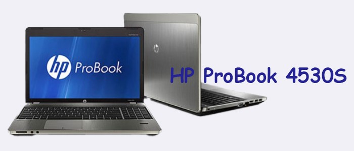 نمای رو به رو و پشت لپ تاپ دست دوم HP ProBook 4530S