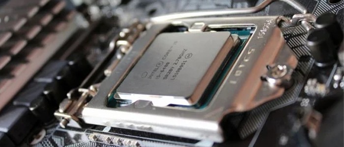 پردازنده اینتل Core i5-6400 نصب شده