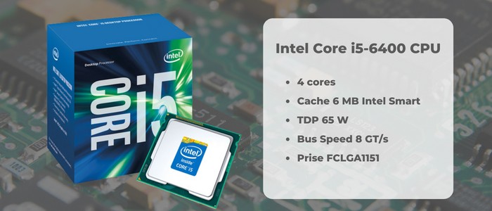 CPU اینتل Core i5-6400