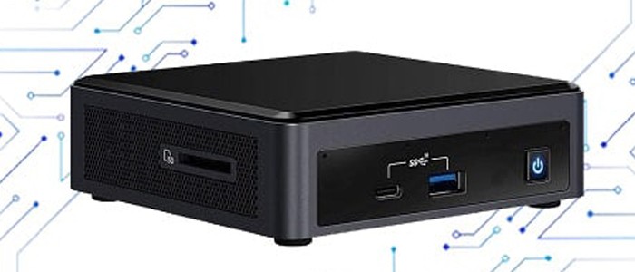 مینی پی سی اینتل NUC10i3FNK i3-10110U 8GB 256GB SSD