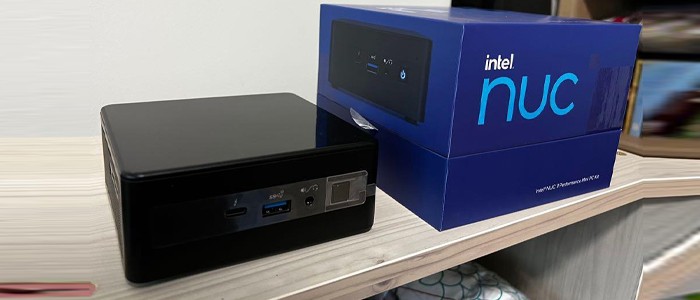 مینی کامپیوتر اینتل NUC11PAHi3 i3-1115G4 8GB 120GB SSD