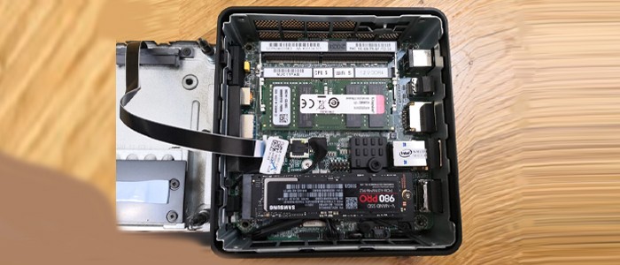 مینی پی سی اینتل NUC11PAQI7 i7-1165G7 16GB 500GB SSD