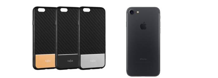 کاور گوشی کجسا iPhone 7 اپل Real Carbon