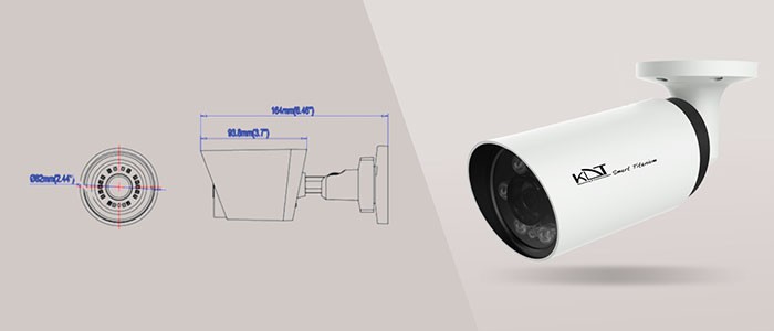 دوربین مداربسته IP بولت کی دی تی KI-335AL