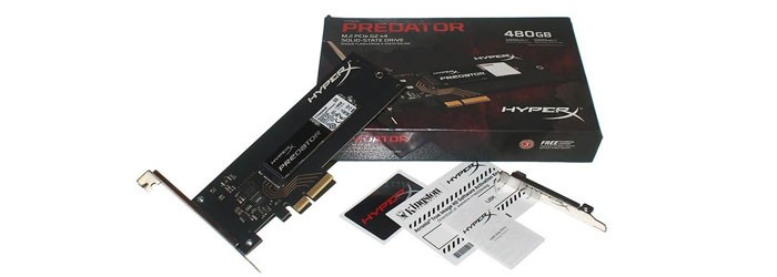 حافظه اس اس دی 480 گیگابایت کینگستون HyperX Predator