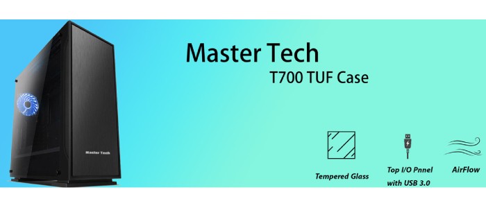 کیس کامپیوتر Master Tech T700 TUF