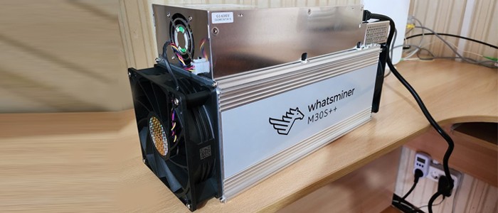 دستگاه ماینر میکرو بی تی Whatsminer M30S++ 108TH