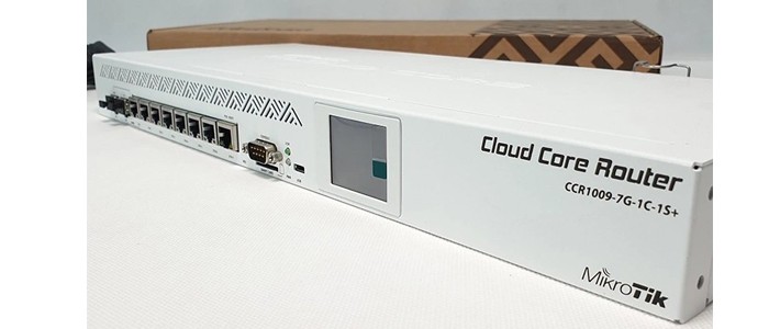 روتر Mikrotik  +CCR1009-7G-1C-1S