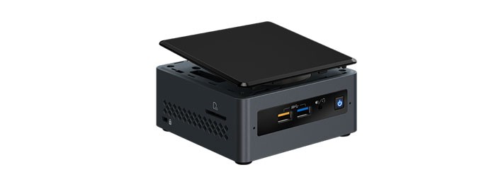 مینی کامپیوتر اینتل NUC NUC7PJYH Pentium Silver J5005