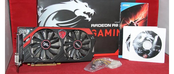 کارت گرافیک گیمینگ ام اس آی Radeon R9 270X 2G Gaming با تمامی قطعات