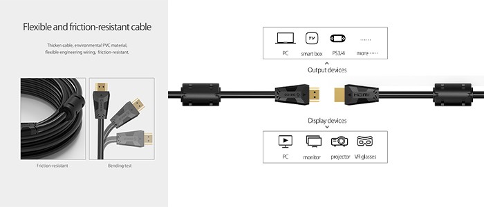 کابل 8 متری HDMI اوریکو HD403