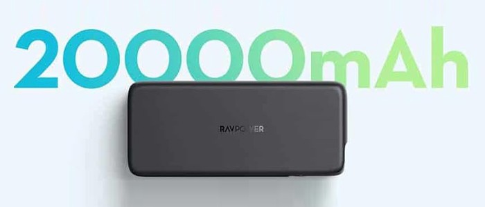 پاور بانک RAVPower  RP-PB201 20000mAh